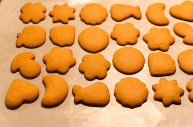 Noel kurabiyesi pişirmek