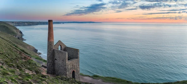 Wheal Coates en la costa de Cornualles — Foto de Stock