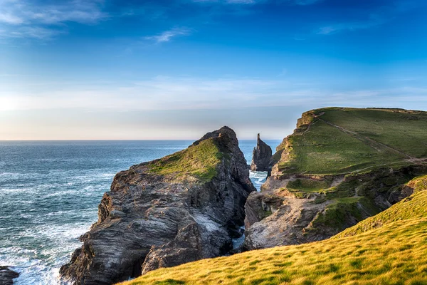 Caleta Longcarrow en Cornwall — Foto de Stock