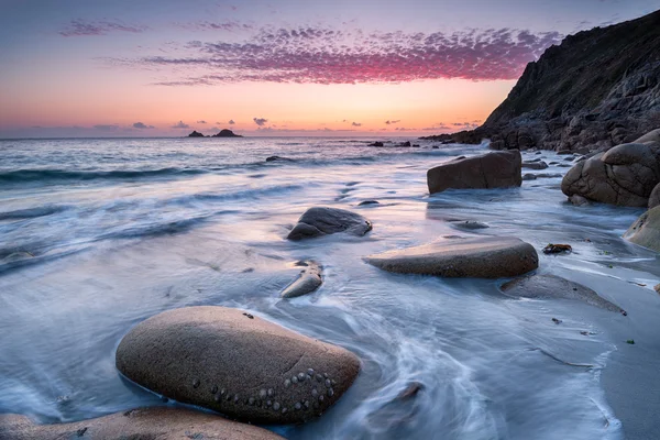 Plaży Porth Nanven — Zdjęcie stockowe