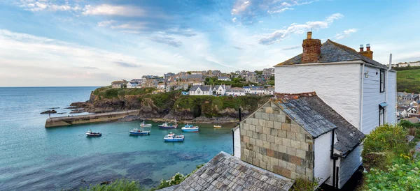 Evening at Port Isaac in Cornwall — Stock Photo, Image