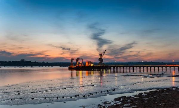 Floden Tamar i Plymouth — Stockfoto