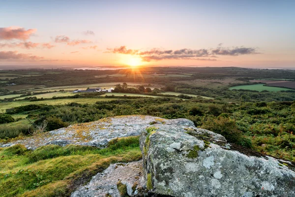 Alba da Helman Tor — Foto Stock