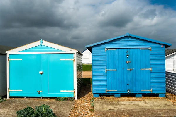 Cabañas de playa en Hastings —  Fotos de Stock