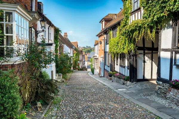 Cobbled Streets in Rye — Stock Photo, Image