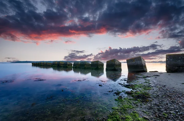 Восход солнца Студланда — стоковое фото
