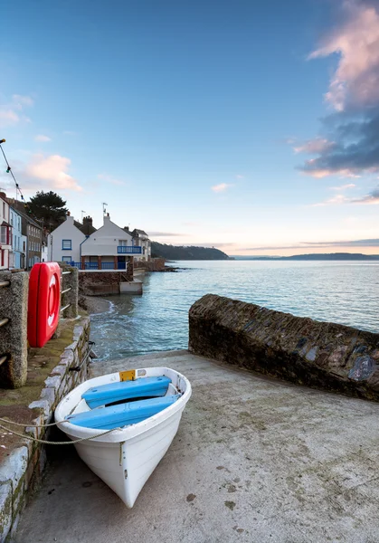 Early Morning at Kingsand in Cornwall — Stock Photo, Image