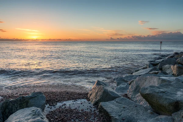 Sidmouth  Beach — Stock Photo, Image