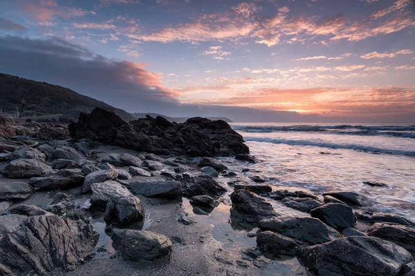 Sunrise at Portholland — Stock Photo, Image