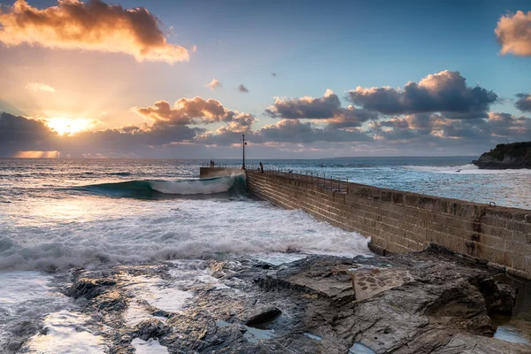 コーンウォールの Porthleven — ストック写真