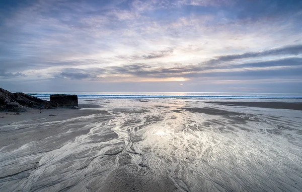 Pentewan písky — Stock fotografie