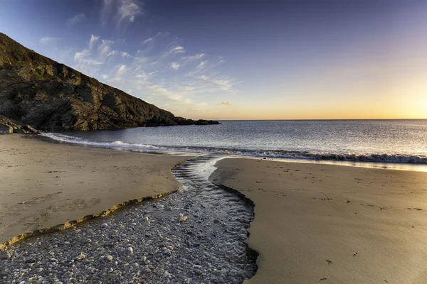Bir plaj Cornwall — Stok fotoğraf