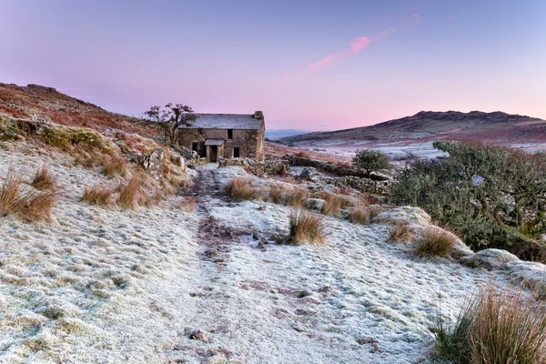 Iarna pe Bodmin Moor — Fotografie, imagine de stoc