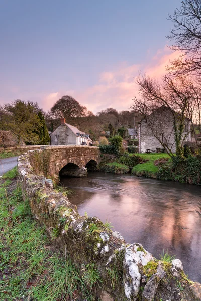 La rivière Lerryn en Cornouailles — Photo