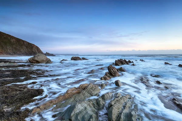 The Beach at Portwrinkle — Stock Photo, Image