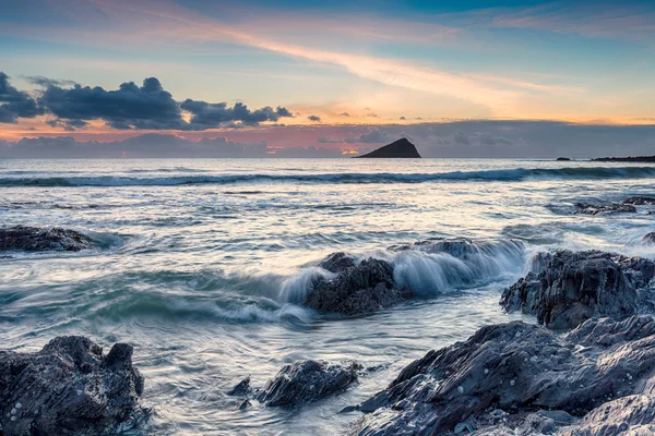 Playa de Wembury — Foto de Stock