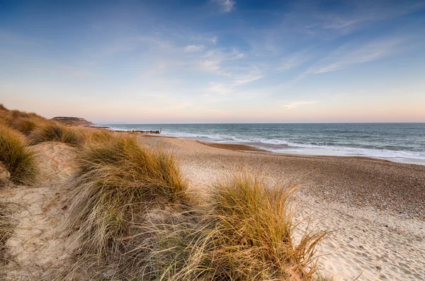 Dunes de sable à Hengistbury Head — Photo