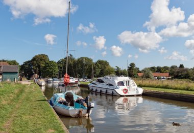 The Norfolk Broads clipart
