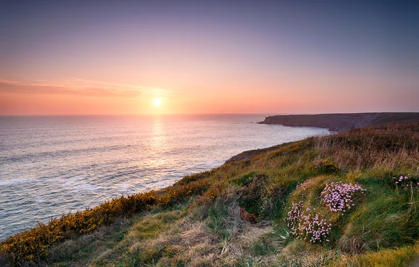 Cornish günbatımı — Stok fotoğraf