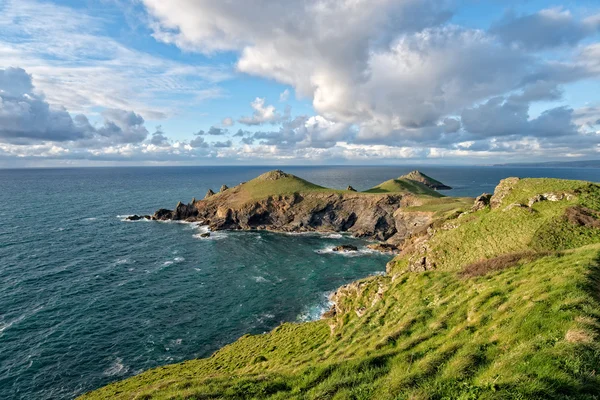 Os Rumps na Costa da Cornualha — Fotografia de Stock