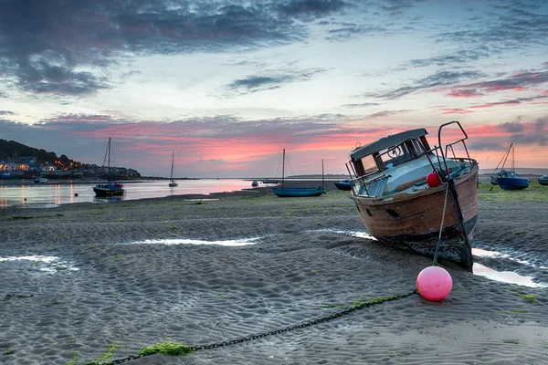 Puesta de sol en Instow — Foto de Stock