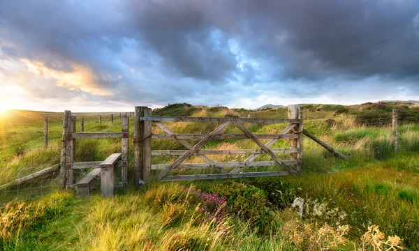 Moorland kapısı — Stok fotoğraf