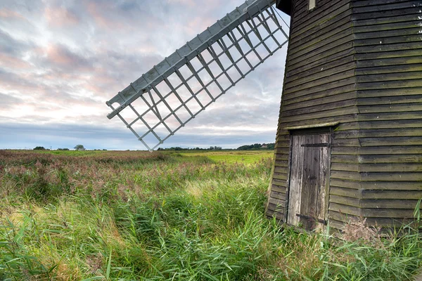 Herringfleet Windmill at Dusk — Stock Photo, Image