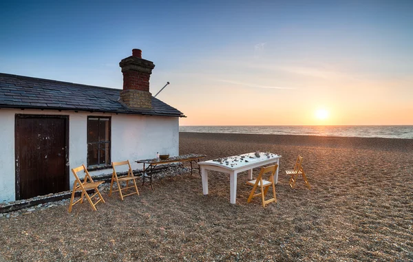 La spiaggia di Aldeburgh — Foto Stock