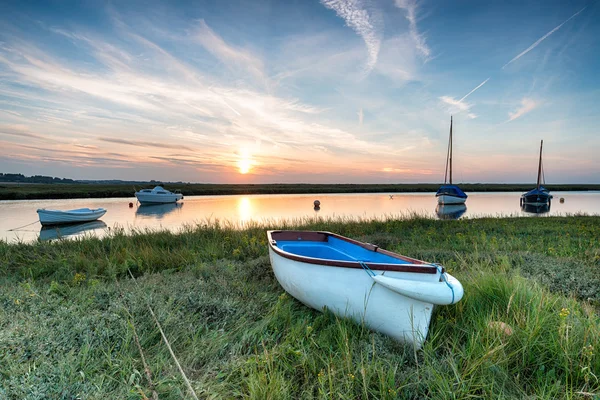 Blakeney gün batımında — Stok fotoğraf