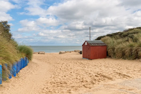 Het strand van Hemsby — Stockfoto