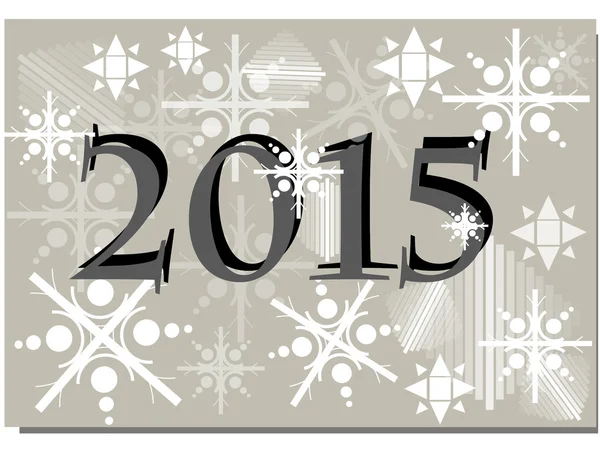 Happy New Year postcard Royalty Free Stock Vectors