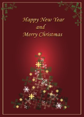 parlak Noel ağacı