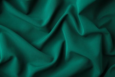 Mesaj için lüks yeşil saten arka plan. Üst görünüm