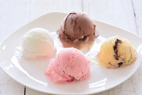 Ice Cream Homemade — Stock Photo, Image