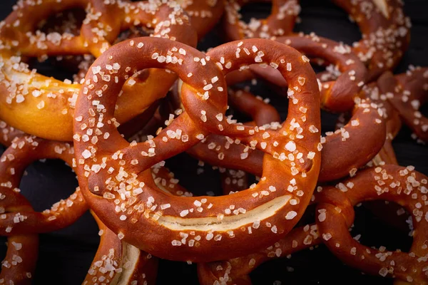 Bretzel Tradycyjna Bawarska Przekąska Festiwal Piwa Oktoberfest — Zdjęcie stockowe