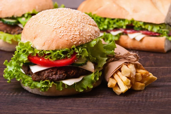 Hamburger — Stock Photo, Image