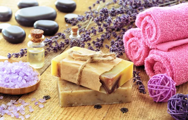Lavander soap — Stock Photo, Image