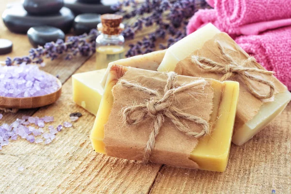 Lavander soap — Stock Photo, Image