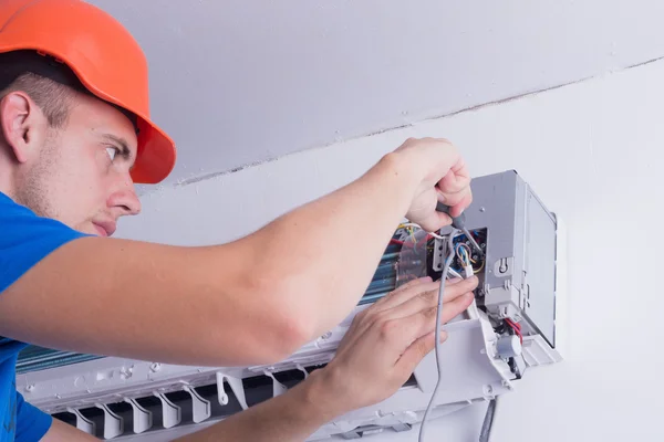 Airconditioner Rechtenvrije Stockafbeeldingen