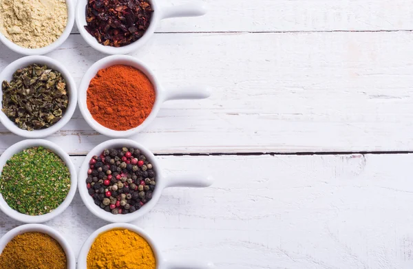 Spices and herbs — Stock Photo, Image