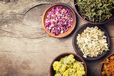 Doğa tıbbı. Otlar arka plan .