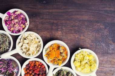 Doğa tıbbı. Otlar arka plan .