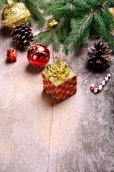 Árbol de Navidad & regalo — Foto de Stock