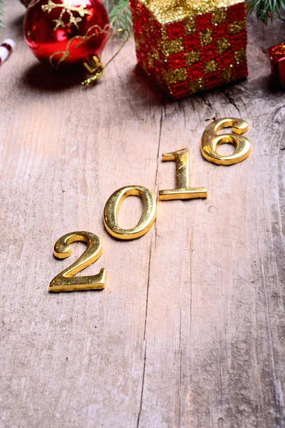 Empty copy space for inscription Idea of merry new year — Stock Photo, Image