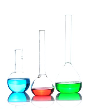 Chemical laboratory flask clipart