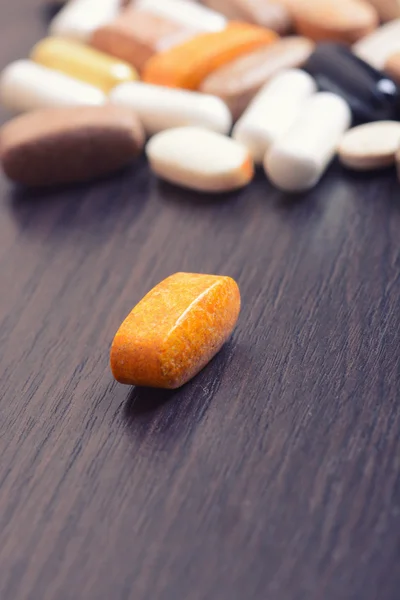 Pills and capsules — Stock Photo, Image