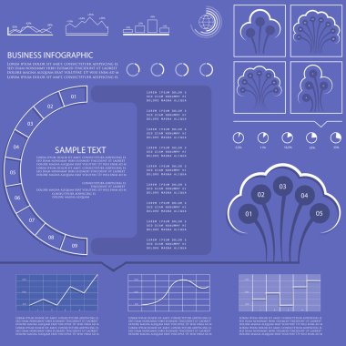 Sunum ve Infographic öğeleri için şablonlar
