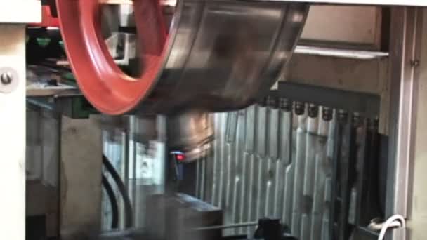 Industrial mechanic machine — Stock Video