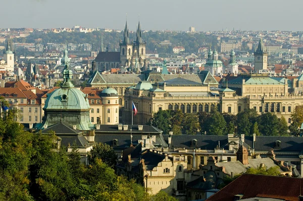 Prag - plan görünümü — Stok fotoğraf