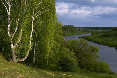 İlkbahar ve yaz manzara